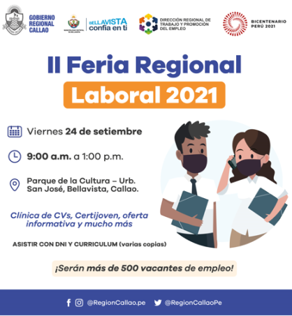 II FERIA REGIONAL LABORAL 2021
