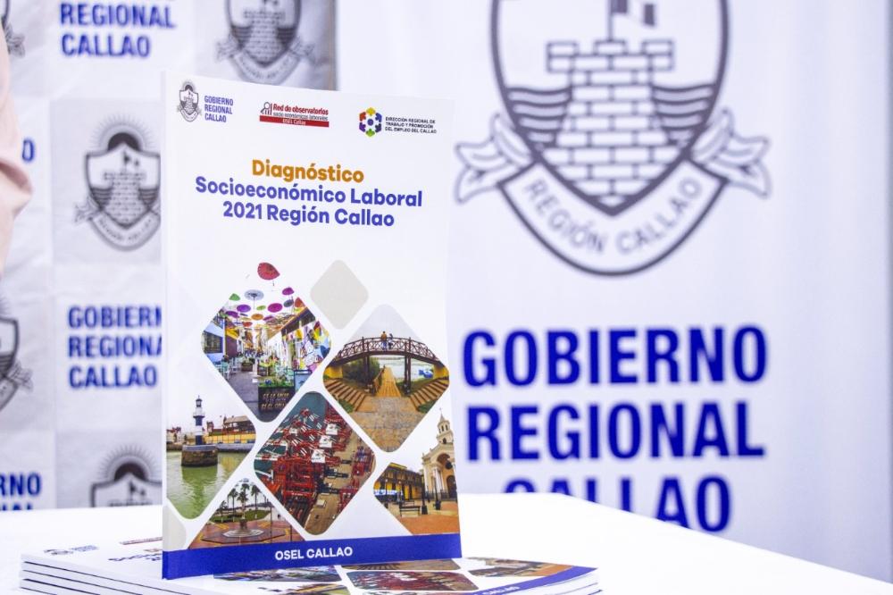 Presentación del Diagnóstico Socioeconómico Laboral 2021 de la región Callao.